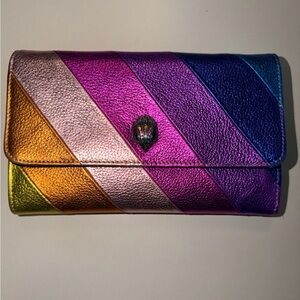 Kurt Geiger Kensington Rainbow Wallet Crossbody Bag